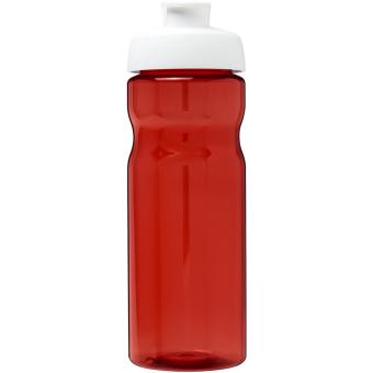 H2O Active® Eco Base 650 ml Sportflasche mit Klappdeckel Rot/weiß