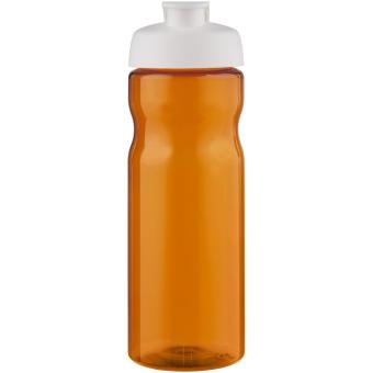 H2O Active® Eco Base 650 ml flip lid sport bottle Orange/white
