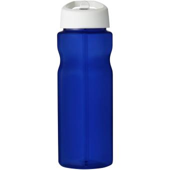 H2O Active® Eco Base 650 ml Sportflasche mit Ausgussdeckel Blau/weiß