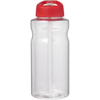 H2O Active® Big Base 1 litre spout lid sport bottle Red