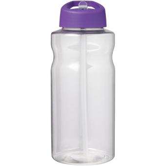 H2O Active® Big Base 1 litre spout lid sport bottle Lila