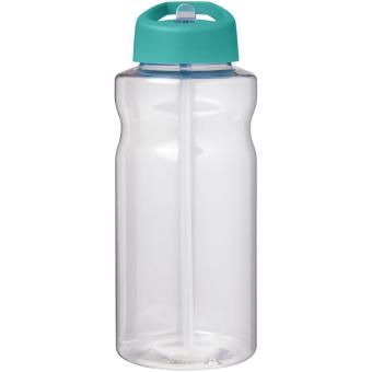 H2O Active® Big Base 1L Sportflasche mit Ausgussdeckel Aqua