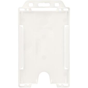 Pierre recycled plastic card holder White