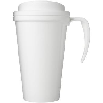 Brite-Americano® Grande 350 ml mug with spill-proof lid White