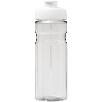 H2O Active® Base Tritan™ 650 ml flip lid sport bottle Transparent white