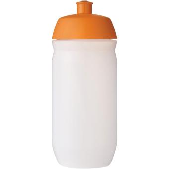 HydroFlex™ Clear 500 ml squeezy sport bottle Orange