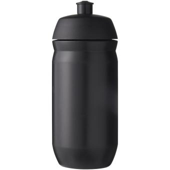 HydroFlex™ 500 ml Squeezy Sportflasche Schwarz/schwarz