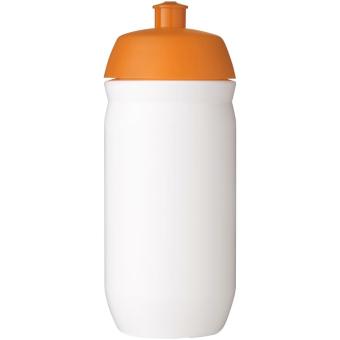 HydroFlex™ 500 ml Squeezy Sportflasche Orange/weiß
