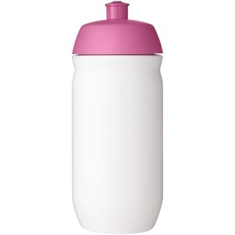 HydroFlex™ 500 ml squeezy sport bottle Pink/white