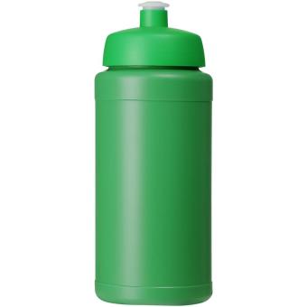 Baseline Recycelte Sportflasche, 500 ml, natur Natur,grün