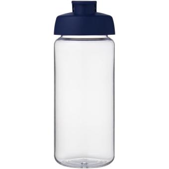 H2O Active® Octave Tritan™ 600 ml flip lid sport bottle Transparent blue