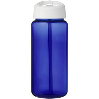 H2O Active® Octave Tritan™ 600 ml Sportflasche mit Ausgussdeckel Blau/weiß