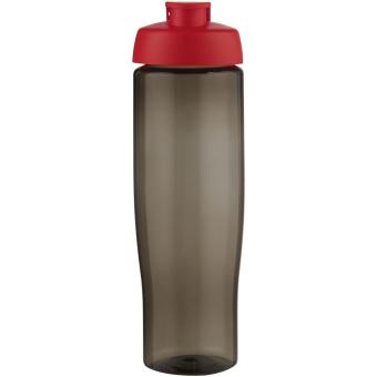 H2O Active® Eco Tempo 700 ml Sportflasche mit Klappdeckel, rot Rot,kohle