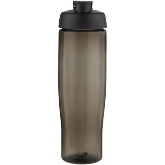 H2O Active® Eco Tempo 700 ml Sportflasche mit Klappdeckel, kohle Kohle,schwarz
