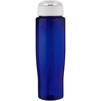 H2O Active® Eco Tempo 700 ml spout lid sport bottle White/blue