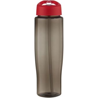 H2O Active® Eco Tempo 700 ml Sportflasche mit Ausgussdeckel, rot Rot,kohle