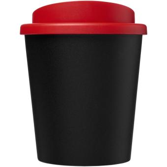 Americano® Espresso Eco 250 ml recycelter Isolierbecher Schwarz/rot