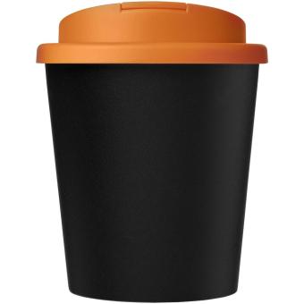 Americano® Espresso Eco 250 ml recycled tumbler with spill-proof lid Black/gold