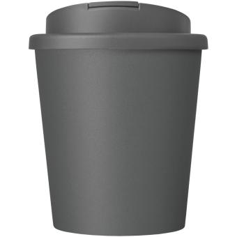 Americano® Espresso Eco 250 ml recycelter Isolierbecher mit auslaufsicherem Deckel Grau