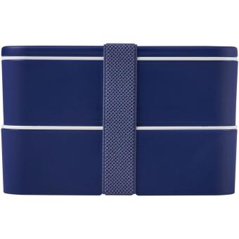 MIYO Doppel-Lunchbox Blau