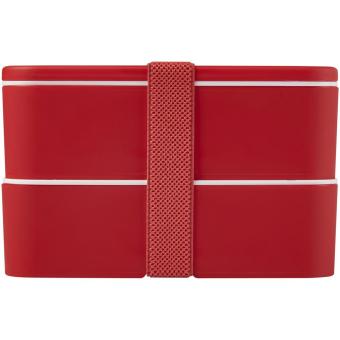 MIYO Doppel-Lunchbox Rot
