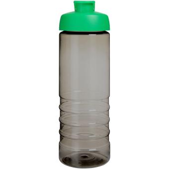 H2O Active® Eco Treble 750 ml flip lid sport bottle Green