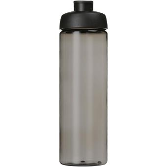 H2O Active® Eco Vibe 850 ml Sportflasche mit Klappdeckel, schwarz Schwarz,kohle