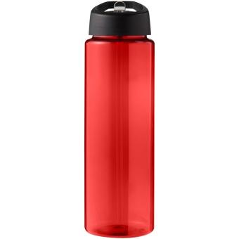 H2O Active® Eco Vibe 850 ml spout lid sport bottle Red/black