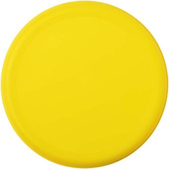 Orbit recycled plastic frisbee Gelb