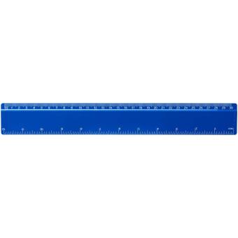 Renzo 30 cm Kunststofflineal Blau