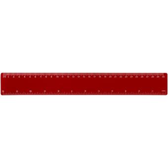 Rothko 30 cm Kunststofflineal Rot