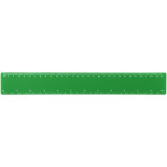 Rothko 30 cm plastic ruler Green