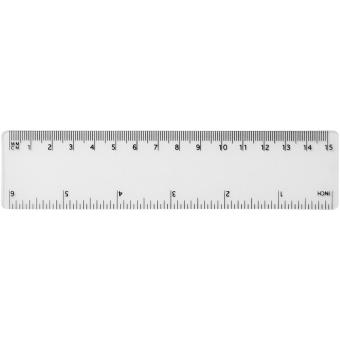Rothko 15 cm Kunststofflineal Transparent