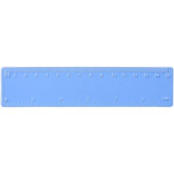 Rothko 15 cm plastic ruler Blue mat