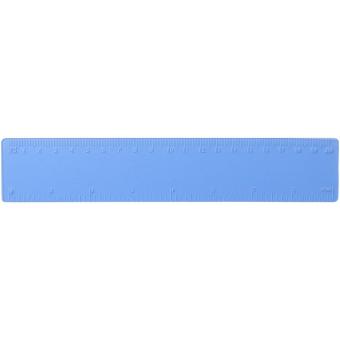 Rothko 20 cm plastic ruler Blue mat