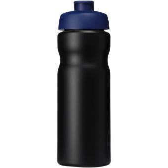 Baseline® Plus 650 ml Sportflasche mit Klappdeckel Schwarz/blau