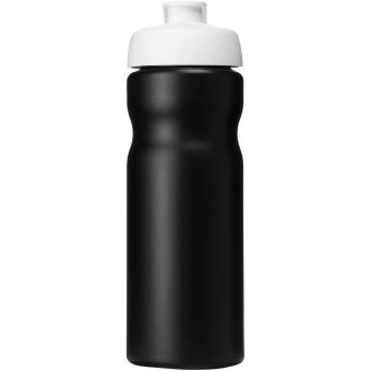 Baseline® Plus 650 ml Sportflasche mit Klappdeckel Schwarz/weiss