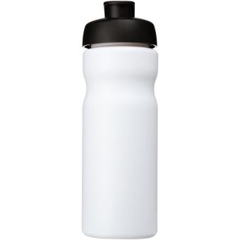Baseline® Plus 650 ml Sportflasche mit Klappdeckel Weiß/schwarz