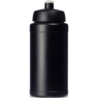 Baseline® Plus 500 ml Flasche mit Sportdeckel Schwarz