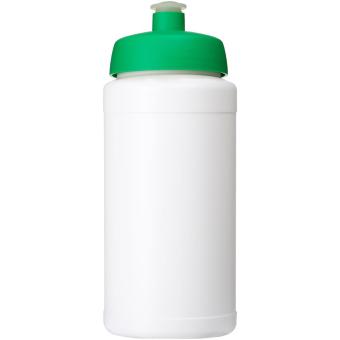 Baseline® Plus 500 ml bottle with sports lid White/green