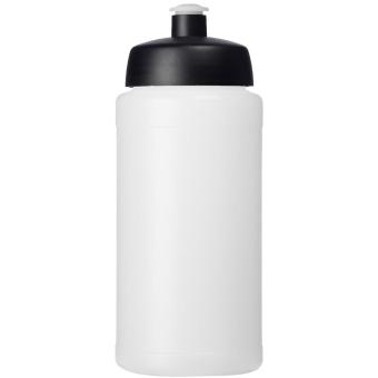 Baseline® Plus 500 ml bottle with sports lid Transparent black