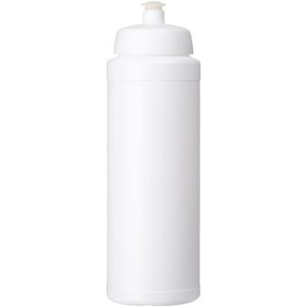 Baseline® Plus grip 750 ml Sportflasche mit Sportdeckel Weiß