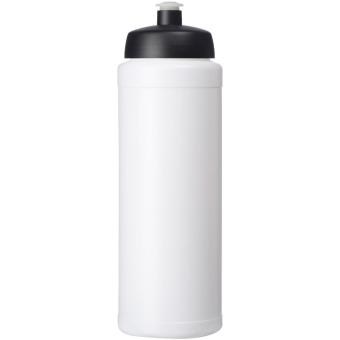 Baseline® Plus grip 750 ml Sportflasche mit Sportdeckel Weiß/schwarz