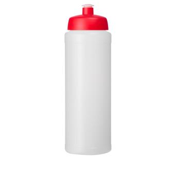 Baseline® Plus 750 ml Flasche mit Sportdeckel Transparent rot