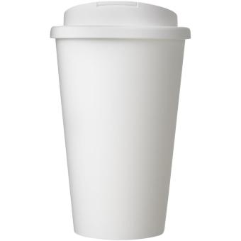 Americano® 350 ml Isolierbecher mit auslaufsicherem Schraubverschluss Weiß