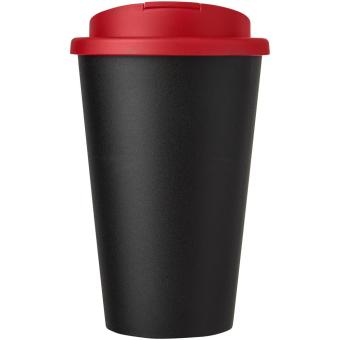 Americano® 350 ml tumbler with spill-proof lid Black/red