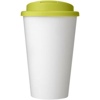Americano® 350 ml tumbler with spill-proof lid, white White, softgreen