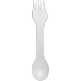 Epsy 3-in-1 spoon, fork, and knife White