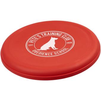 Max plastic dog frisbee Red