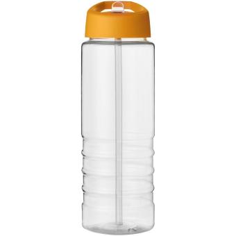 H2O Active® Treble 750 ml Sportflasche mit Ausgussdeckel Transparent orange
